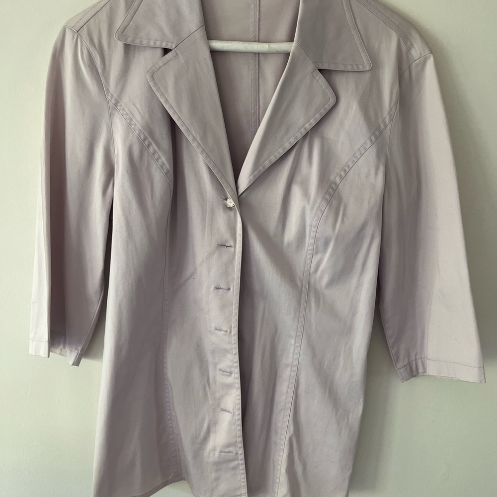 Elegant Women's Lavender Blouse by Escada